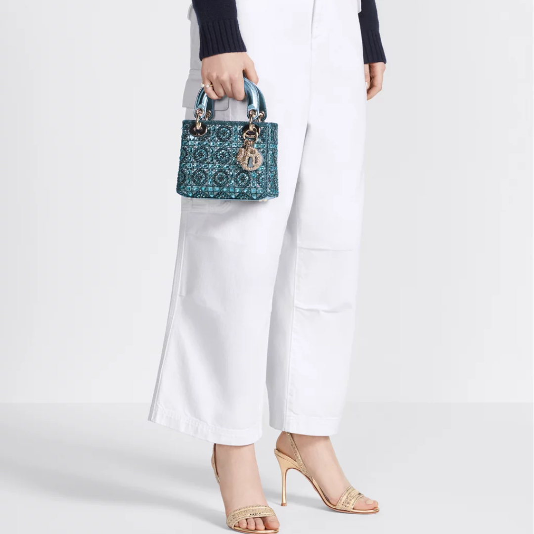 LADY DIOR MINI PERLEN