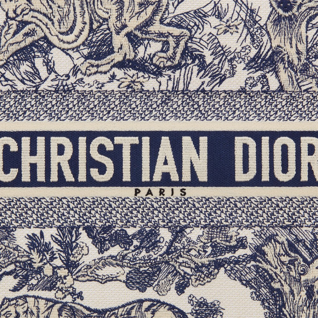 GROßE DIOR BOOK TOTE TASCHE