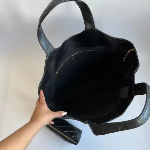 ICARE AUS GESTEPPTEM LAMMLEDER