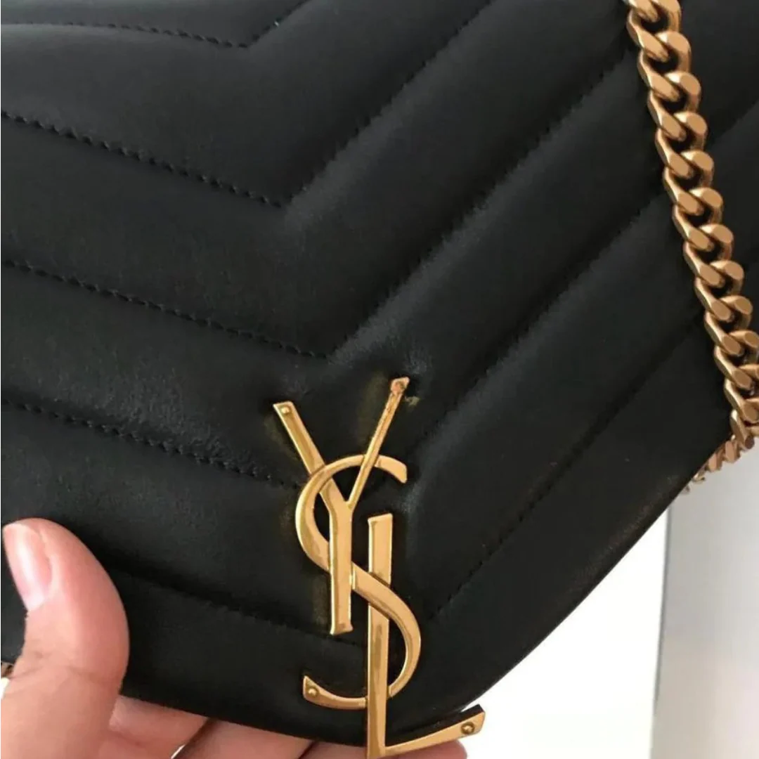 SAINT LAURENT LOULOU SMALL MATELASSÉ TASCHE