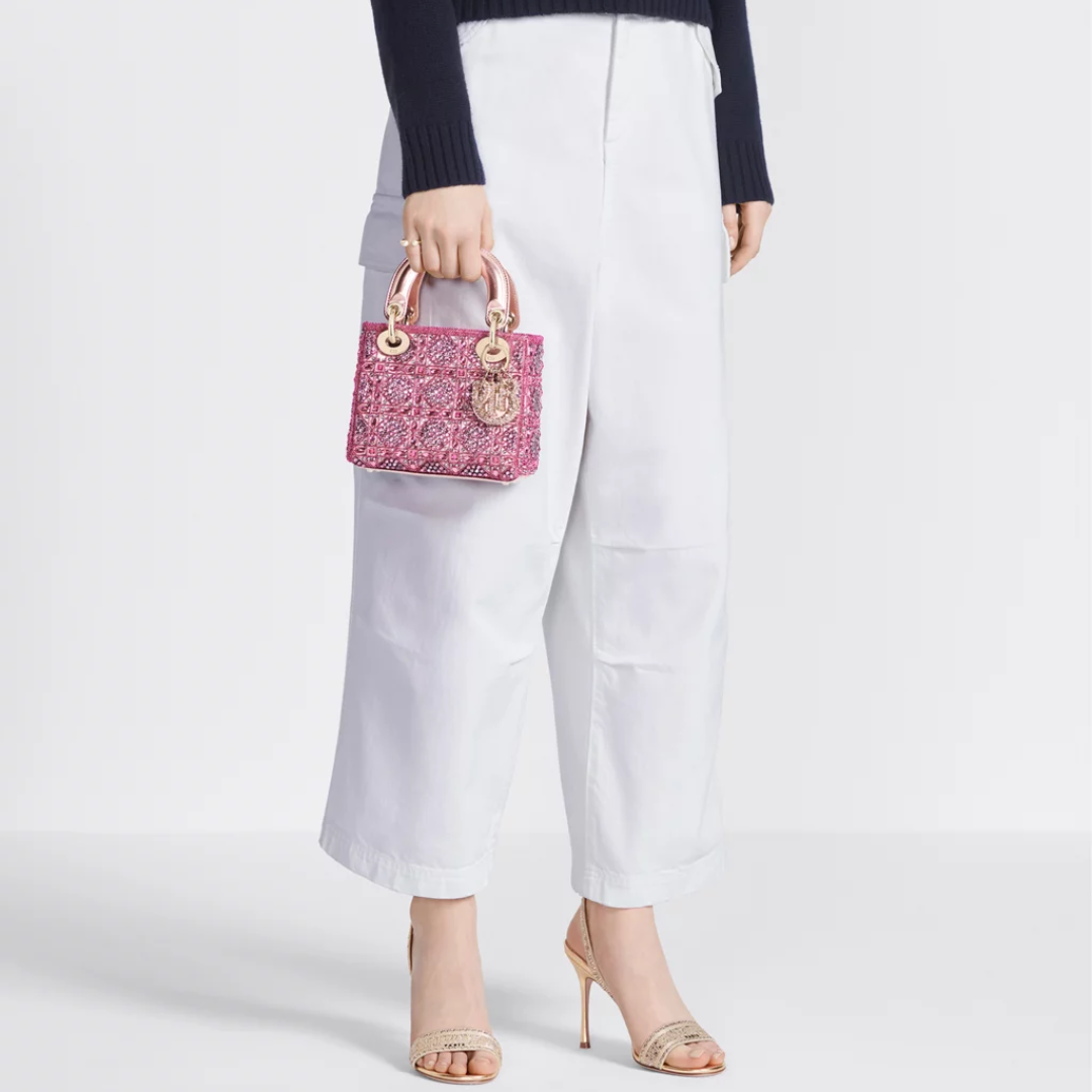 LADY DIOR MINI PERLEN