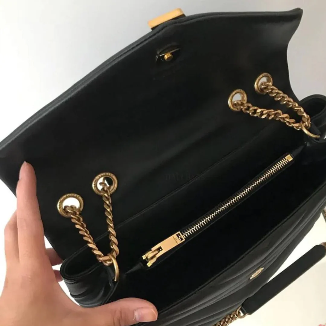 SAINT LAURENT LOULOU SMALL MATELASSÉ TASCHE